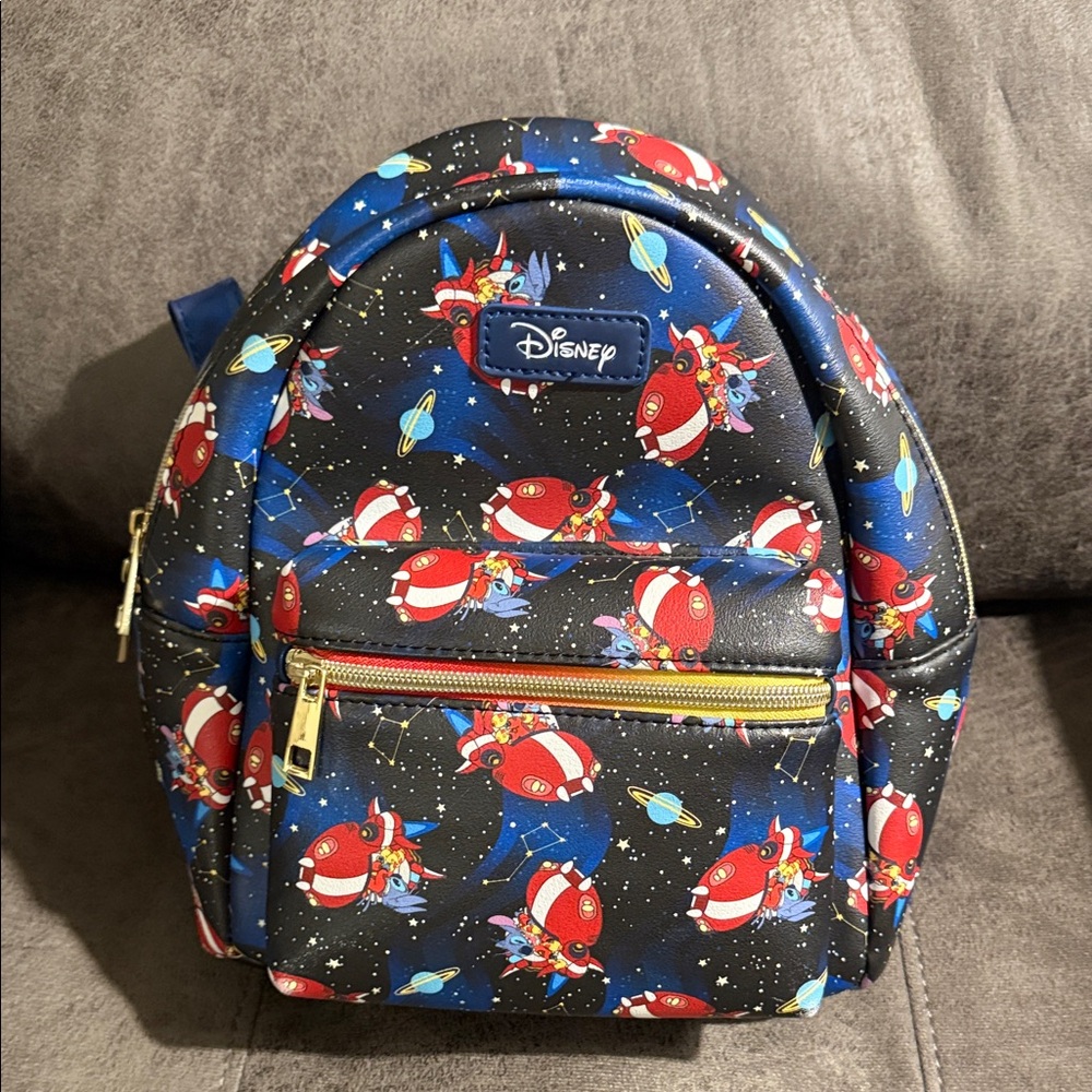 Loungefly Disney Lilo & Stitch Spaceship Mini Backpack